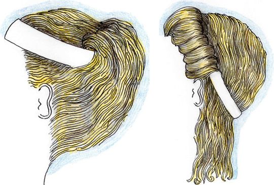 coiffure femme rome antique